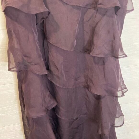 GAP Women's Scoop‎ Neckline Tiered Sleeveless Dress - Picture 6 of 6